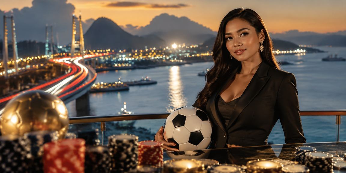 Model Vietnam menggunakan ponsel untuk mengakses layanan betting sepak bola